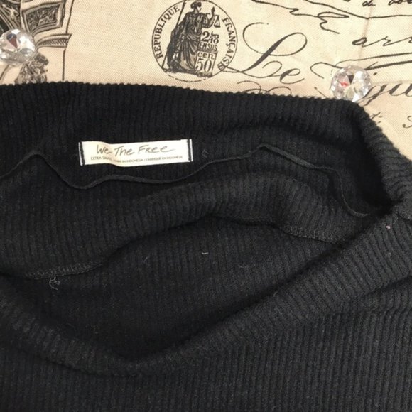 Free People Off-the-Shoulder Knit Sweater - Picture 3 of 7